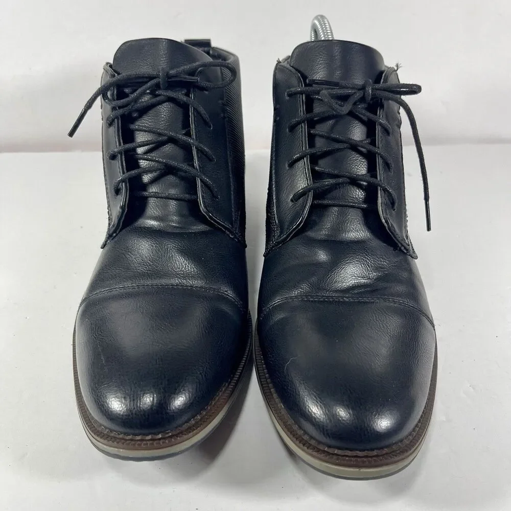 Steve Madden Men's Halter Chukka Boots - Black - Size 10.5